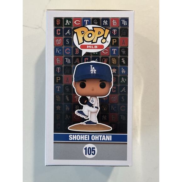 Funko Pop! MLB Shohei Ohtani #105 Funko Exclusive Dodgers pitching #5 - Picture 4 of 9